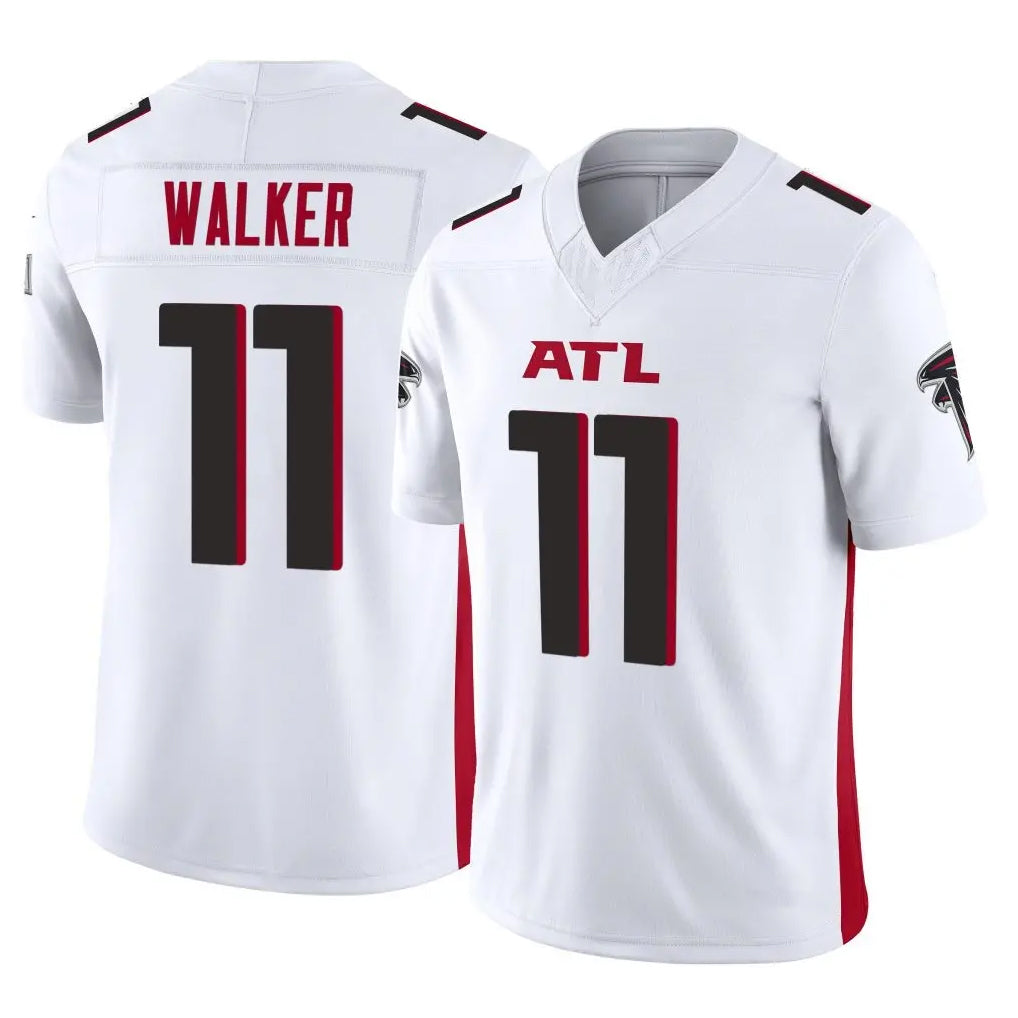 A.Falcons #11 Jalon Walker Player White Vapor F.U.S.E. Limited BALCE Stitched Jerseys