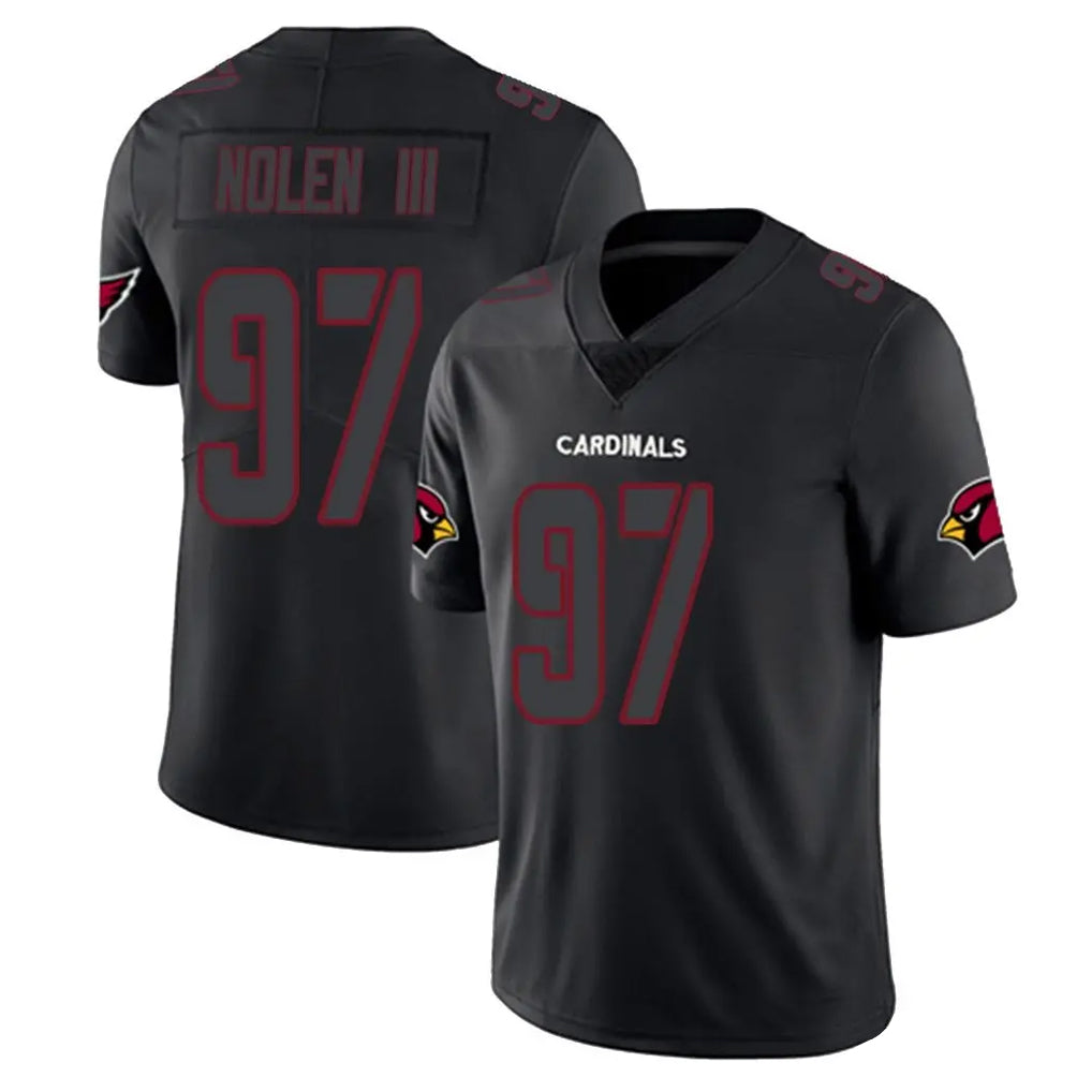 A.Cardinals #97 Walter Nolen III Player Black Impact Limited Home Game BALCE Stitched Jerseys
