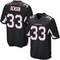 A.Cardinals #33 Trey Benson Player Black Alternate Game BALCE Stitched Jerseys