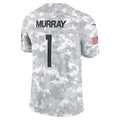 A.Cardinals #1 Kyler Murray Player Camo Salute to Service Limited Home BALCE Stitched Jerseys