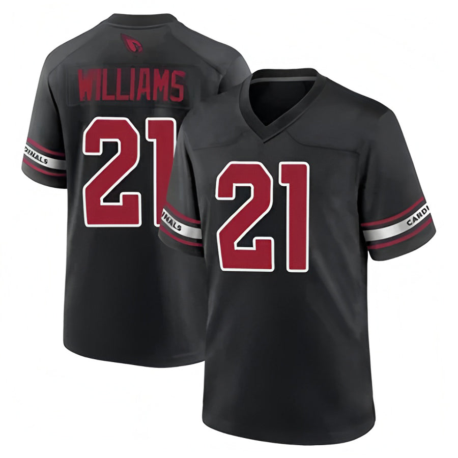 A.Cardinals #21 Garrett Williams Player Black Game Home BALCE Stitched Jerseys