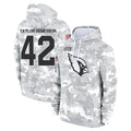 A.Cardinals #42 Dadrion Taylor-Demerson Player Camo Salute to Service Hoodies BALCE Stitched Jerseys