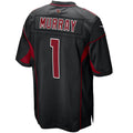 A.Cardinals #1 Kyler Murray Player Black 2nd Alternate Game BALCE Stitched Jerseys