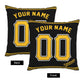 Custom Pittsburgh Pirates Pillow Decorative Throw Pillow Case - Print Personalized Football Team Fans Name & Number Birthday Gift Football Pillows