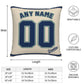Custom Seattle Mariners Pillow Decorative Throw Pillow Case - Print Personalized Football Team Fans Name & Number Birthday Gift Football Pillows