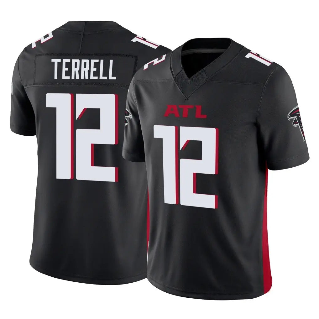 A.Falcons #12 Avieon Terrell Player Black Alternate Vapor F.U.S.E. Limited BALCE Stitched Jerseys