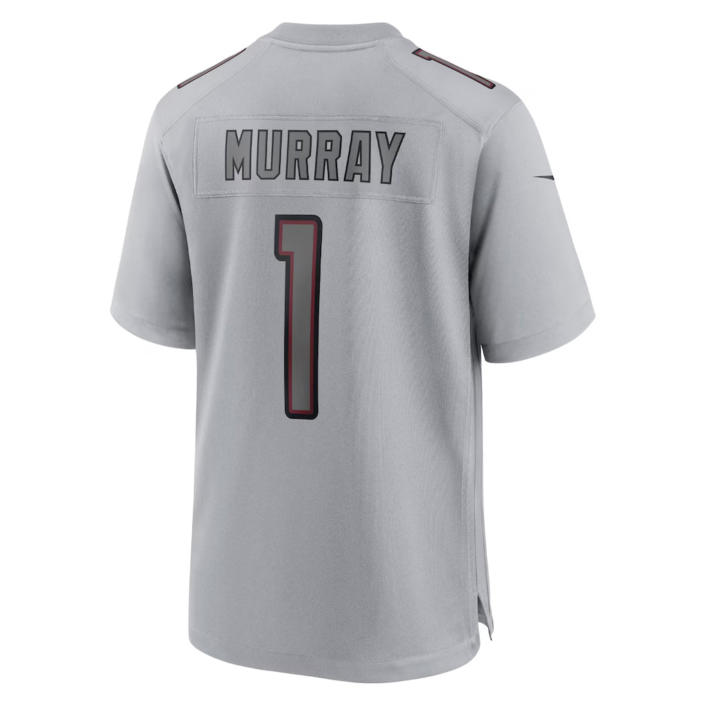 A.Cardinals #1 Kyler Murray Player Gray Fashion Home Game BALCE Stitched Jerseys