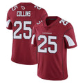 A.Cardinals #25 Zaven Collins Player Cardinal Vapor Limited Home Game  BALCE Stitched Jerseys