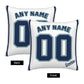 Custom Seattle Mariners Pillow Decorative Throw Pillow Case - Print Personalized Football Team Fans Name & Number Birthday Gift Football Pillows
