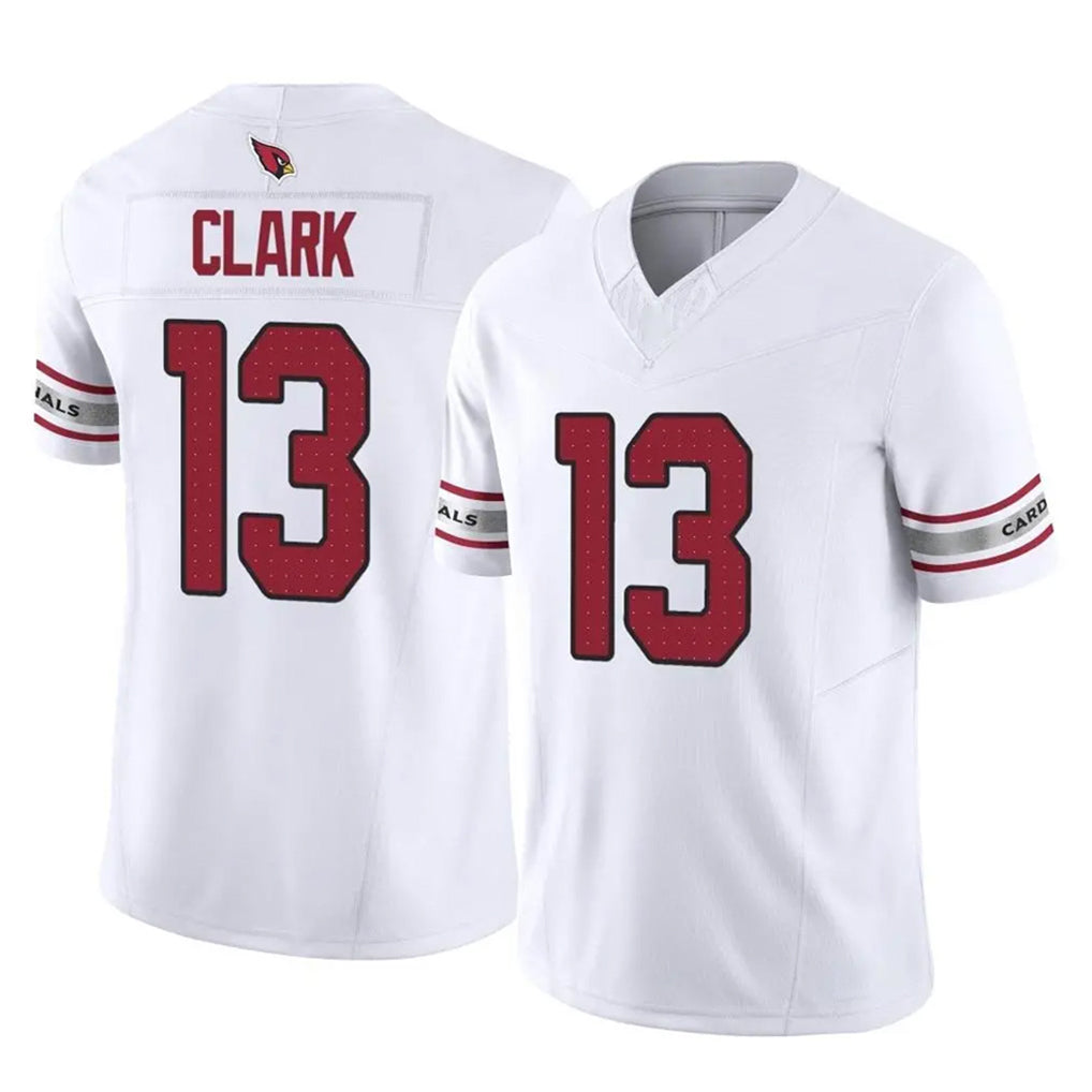 A.Cardinals #13 Kei'Trel Clark Player White Vapor F.U.S.E. Limited Home Game BALCE Stitched Jerseys