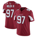 A.Cardinals #97 Walter Nolen III Player Cardinal Vapor Limited Home Game  BALCE Stitched Jerseys