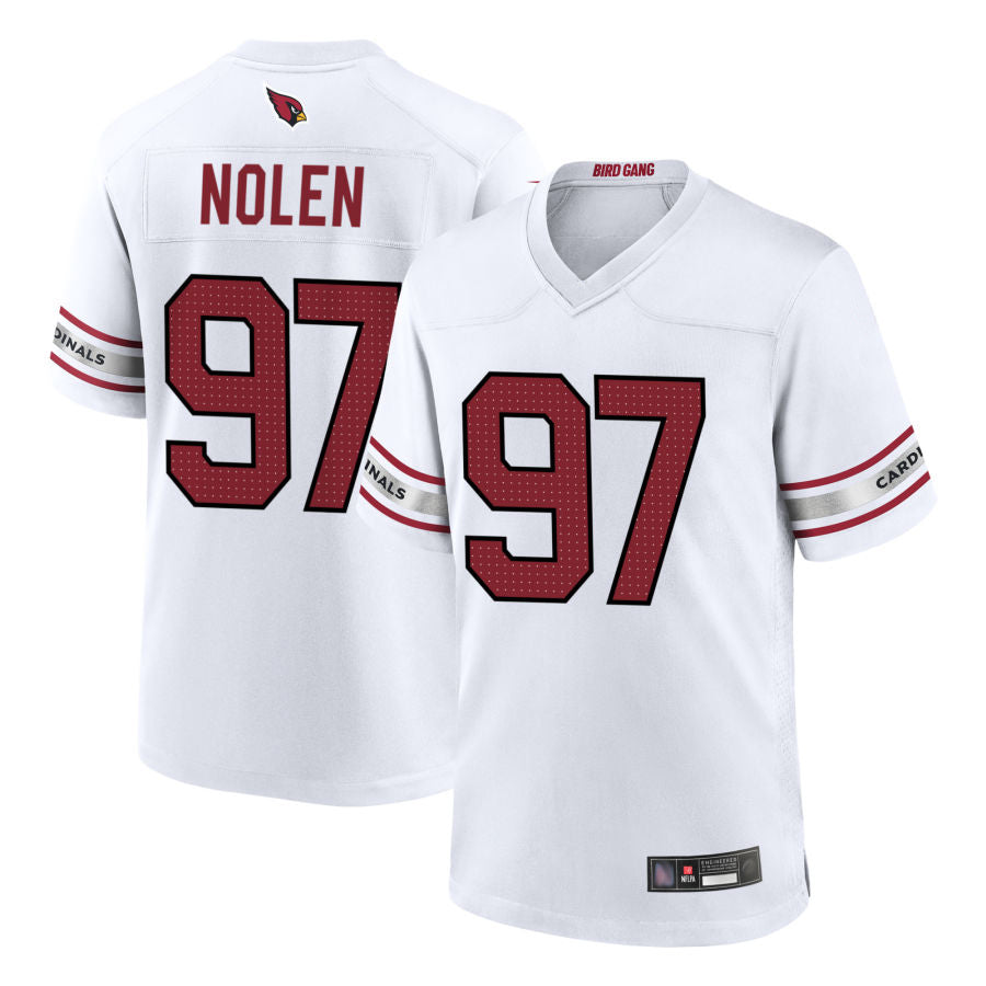 A.Cardinals #97 Walter Nolen III Player White Game BALCE Stitched Jerseys
