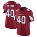 A.Cardinals #40 Pat Tillman Player Cardinal Vapor Limited Home Game  BALCE Stitched Jerseys
