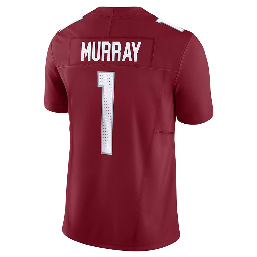 A.Cardinals #1 Kyler Murray Player Cardinal Vapor Limited Elite Home Game BALCE Stitched Jerseys