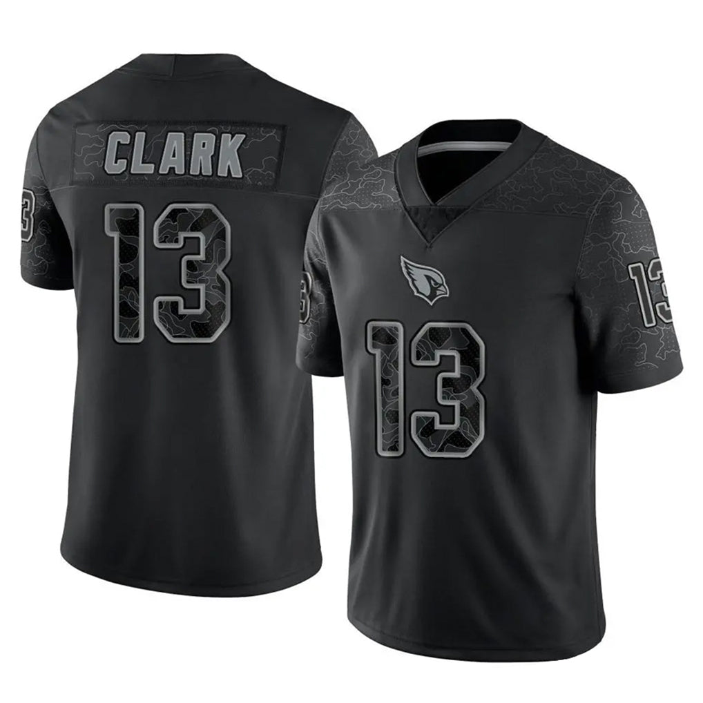 A.Cardinals #13 Kei'Trel Clark Player Black RFLCTV Limited Home Game BALCE Stitched Jerseys