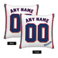 Custom Minnesota Twins Pillow Decorative Throw Pillow Case - Print Personalized Football Team Fans Name & Number Birthday Gift Football Pillows