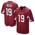 A.Cardinals #19 Carson Beck Player Cardinal Home Game BALCE Stitched Jerseys