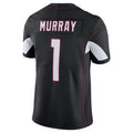 A.Cardinals #1 Kyler Murray Player Black Vapor Limited Home Game BALCE Stitched Jerseys