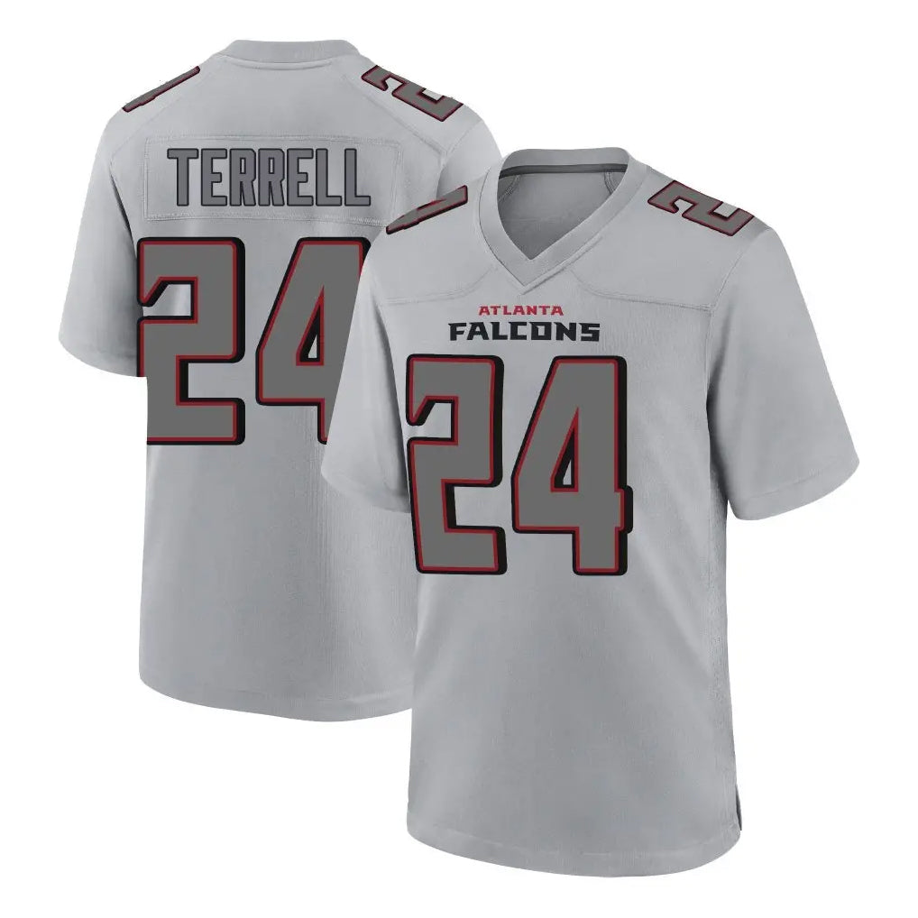 A.Falcons #24 A.J. Terrell Jr. Branch Player Gray Fashion Home Game BALCE Stitched Jerseys