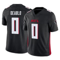 A.Falcons #0 Divine Deablo Player Black Vapor F.U.S.E. Limited Home Game BALCE Stitched Jerseys