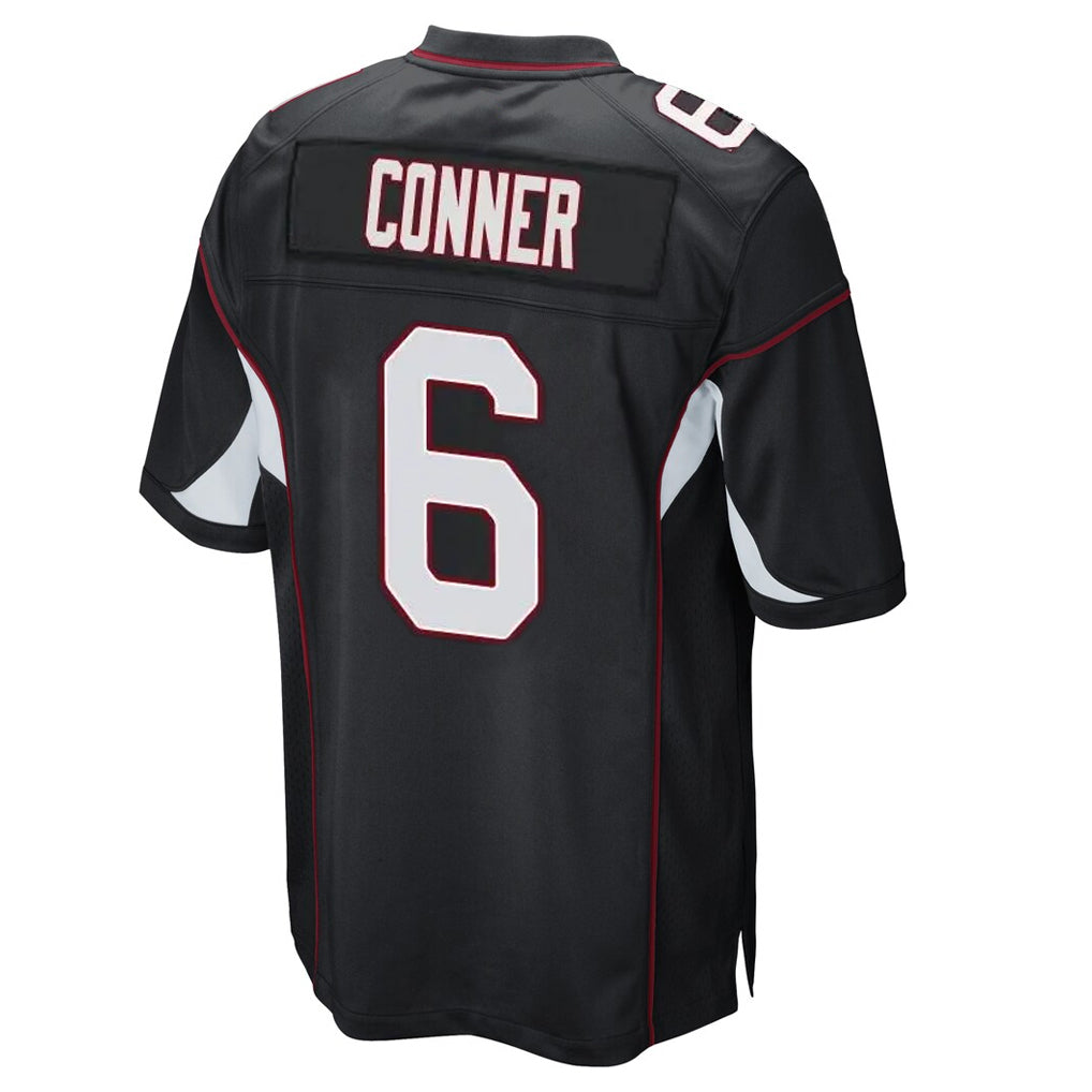 A.Cardinals #6 James Conner Player Black Home Game BALCE Stitched Jerseys