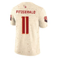 A.Cardinals #11 Larry Fitzgerald Player Cream Rivalries Collection Vapor Limited Home Game BALCE Stitched Jerseys