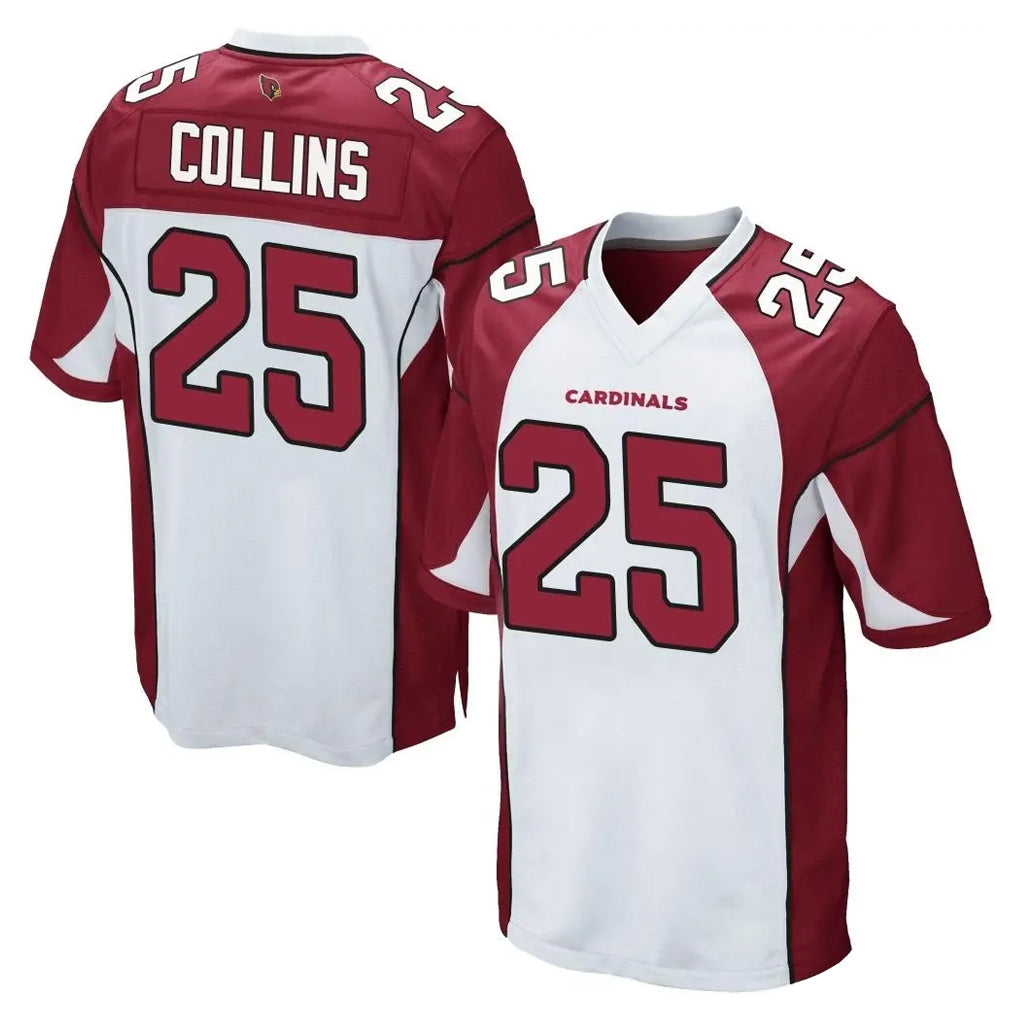 A.Cardinals #25 Zaven Collins Player White Cardinal Home Game BALCE Stitched Jerseys