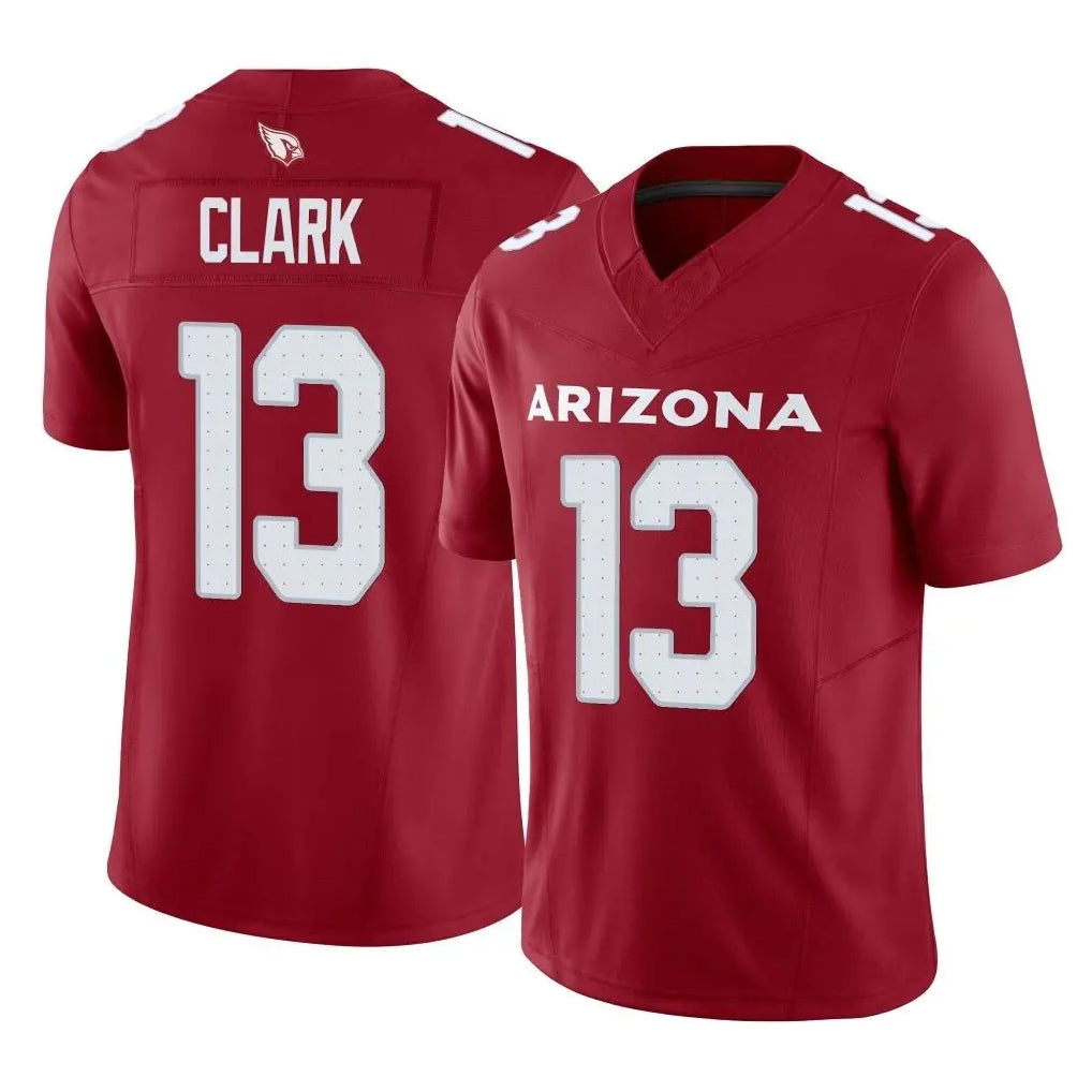 A.Cardinals #13 Kei'Trel Clark Player Cardinal Vapor F.U.S.E. Limited Home Game BALCE Stitched Jerseys