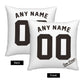 Custom San Diego Padres Pillow Decorative Throw Pillow Case - Print Personalized Football Team Fans Name & Number Birthday Gift Football Pillows