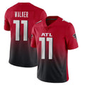 A.Falcons #11 Jalon Walker Player Red Vapor Untouchable Limited Home Game BALCE Stitched Jerseys