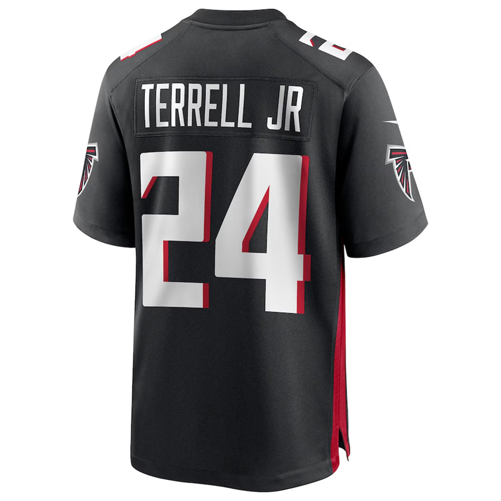A.Falcons #24 A.J. Terrell Jr. Player Black Home Game BALCE Stitched Jerseys