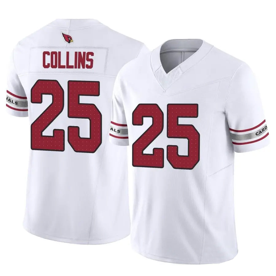 A.Cardinals #25 Zaven Collins Player White Limited Home Game BALCE Stitched Jerseys