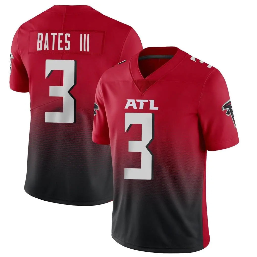 A.Falcons #3 Jessie Bates III Player Red Vapor Untouchable Limited Home Game BALCE Stitched Jerseys