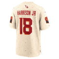 A.Cardinals #18 Marvin Harrison Jr. Player Cream Rivalries Collection Game BALCE Stitched Jerseys