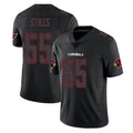 A.Cardinals #55 Dante Stills Player Black Impact Limited Home Game BALCE Stitched Jerseys