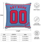 Custom Minnesota Twins Pillow Decorative Throw Pillow Case - Print Personalized Football Team Fans Name & Number Birthday Gift Football Pillows