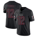 A.Falcons #12 Avieon Terrell Player Black Impact Limited Game BALCE Stitched Jerseys