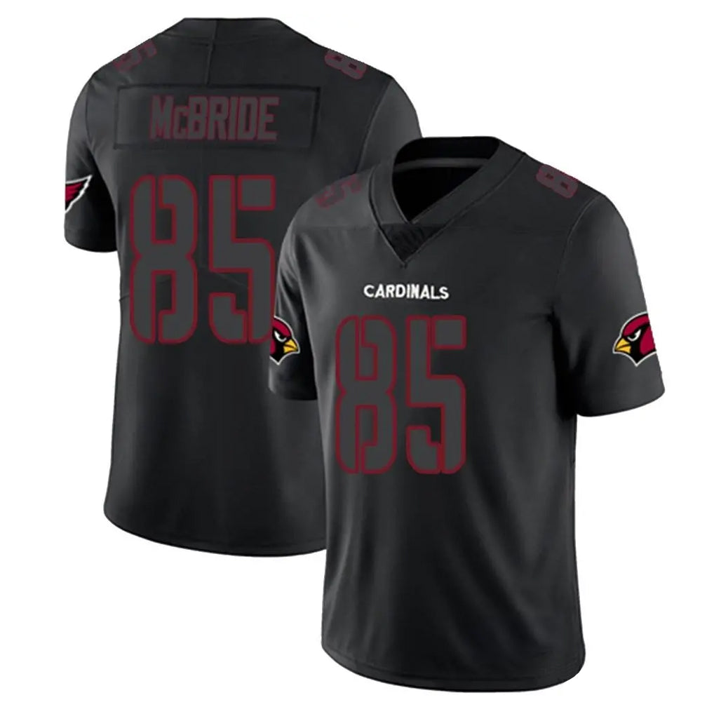 A.Cardinals #85 Trey McBride Player Black Impact Limited Home Game BALCE Stitched Jerseys
