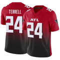 A.Falcons #24 A.J. Terrell Jr. Player Red Vapor F.U.S.E. Limited BALCE Stitched Jerseys