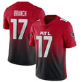 A.Falcons #17 Zachariah Branch Player Red Vapor Untouchable Limited Home Game BALCE Stitched Jerseys
