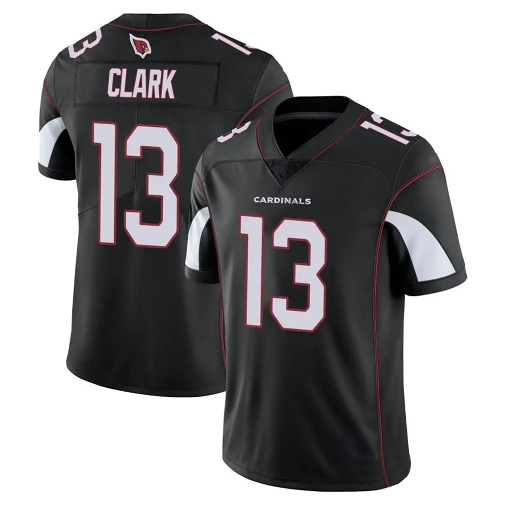 A.Cardinals #13 Kei'Trel Clark Player Black Vapor Limited Home Game BALCE Stitched Jerseys