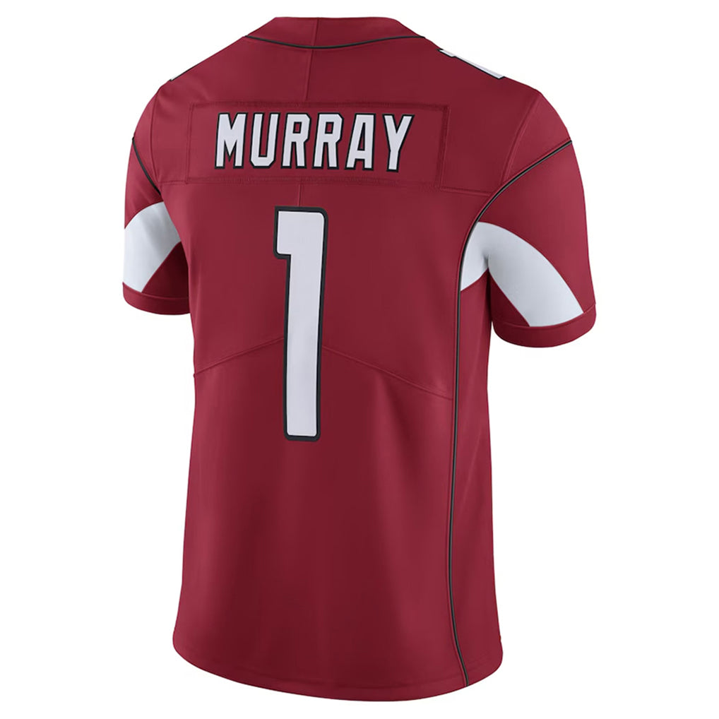 A.Cardinals #1 Kyler Murray Player Cardinal Vapor Limited Home Game  BALCE Stitched Jerseys