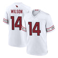A.Cardinals #14 Michael Wilson Player White Home Game BALCE Stitched Jerseys