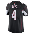 A.Cardinals #4 Jeremiyah Love Player Black Vapor Limited Home Game BALCE Stitched Jerseys