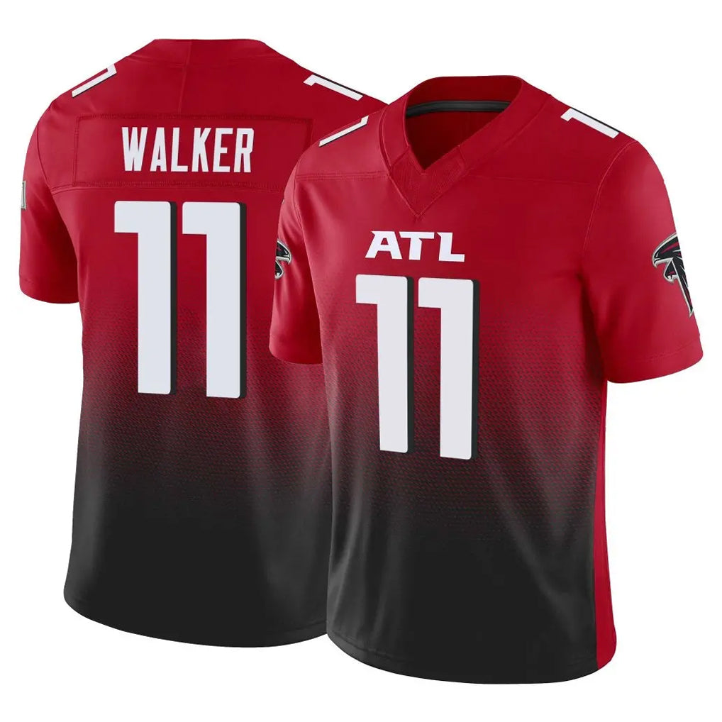 A.Falcons #11 Jalon Walker Player Red Vapor F.U.S.E. Limited BALCE Stitched Jerseys