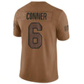 A.Cardinals #6 James Conner Player Brown Limited Salute To Service Game BALCE Stitched Jerseys