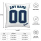 Custom Seattle Mariners Pillow Decorative Throw Pillow Case - Print Personalized Football Team Fans Name & Number Birthday Gift Football Pillows