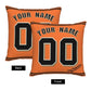Custom San Francisco Giants Pillow Decorative Throw Pillow Case - Print Personalized Football Team Fans Name & Number Birthday Gift Football Pillows