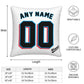 Custom Miami Marlins Pillow Decorative Throw Pillow Case - Print Personalized Football Team Fans Name & Number Birthday Gift Football Pillows