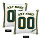 Custom Oakland Athletics Pillow Decorative Throw Pillow Case - Print Personalized Football Team Fans Name & Number Birthday Gift Football Pillows